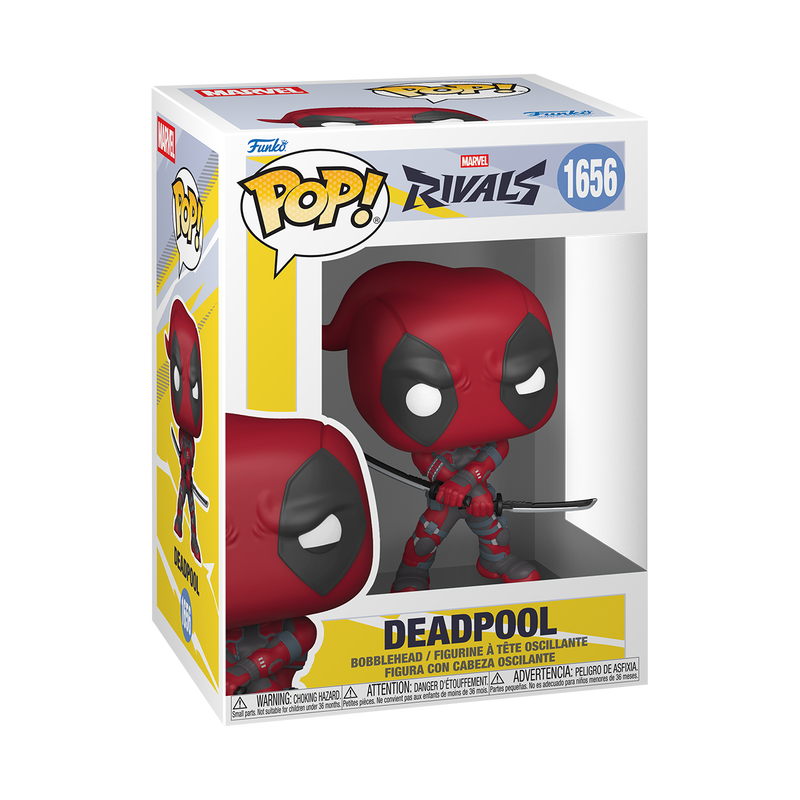 Funko Pop! Games: Marvel Rivals - Premium! Incognito Dolphin Jeff / Cloak / Dagger / Deadpool *PREORDER*