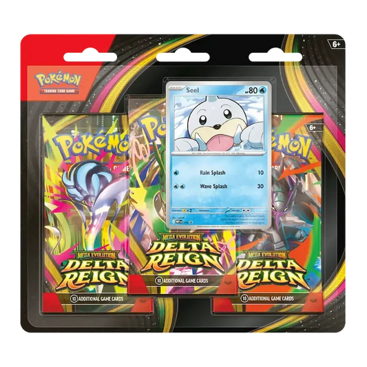 Pokemon TCG: Mega Evolution - Delta Reign 3pc Blister Pack *PREORDER*