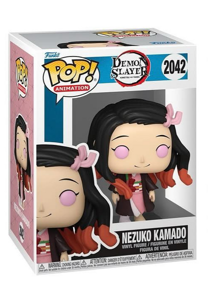 Funko Pop! Anime: Demon Slayer - Tanjiro (Dancing Flash) / Nezuko (Smiling) / Akaza / Doma / Chachamaru / Tanjiro (Cover)