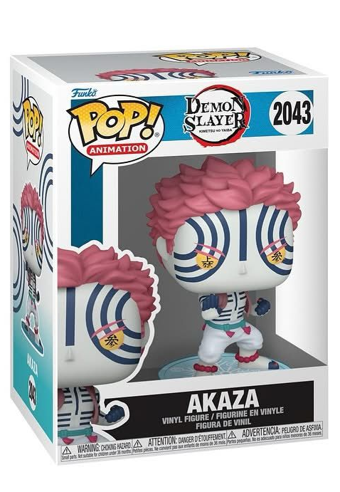 Funko Pop! Anime: Demon Slayer - Tanjiro (Dancing Flash) / Nezuko (Smiling) / Akaza / Doma / Chachamaru / Tanjiro (Cover)