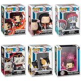 Funko Pop! Anime: Demon Slayer - Tanjiro (Dancing Flash) / Nezuko (Smiling) / Akaza / Doma / Chachamaru / Tanjiro (Cover) *PREORDER*