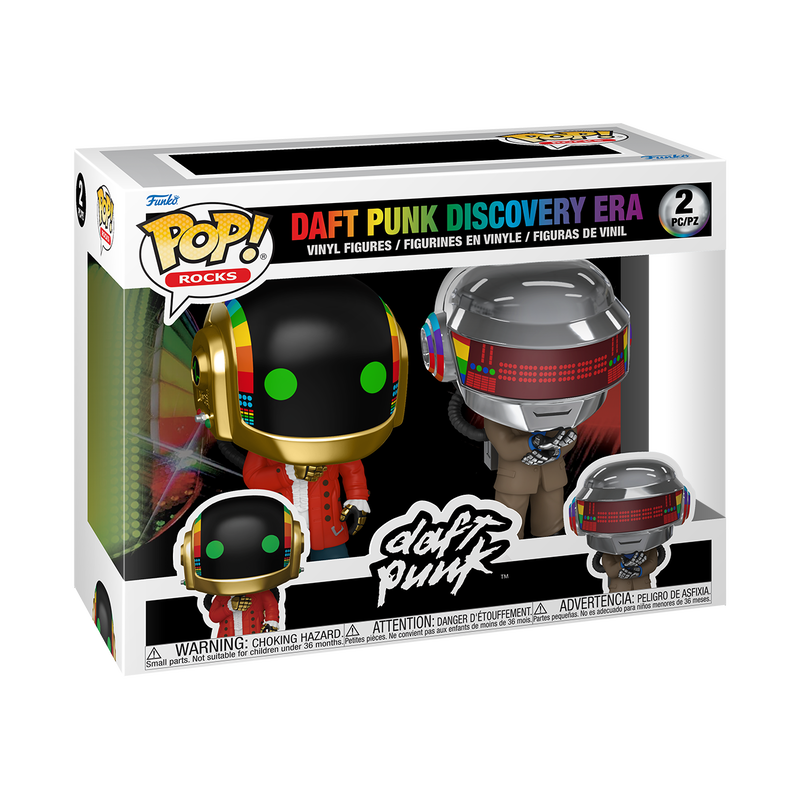Funko Pop! Music: Rocks - Daft Punk Discovery Era 2pk