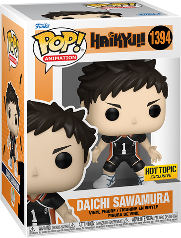 FUNKO POP! ANIMATION: HAIKYU!! - DAICHI SAWAMURA **HOT TOPIC EXCLUSIVE** #1394