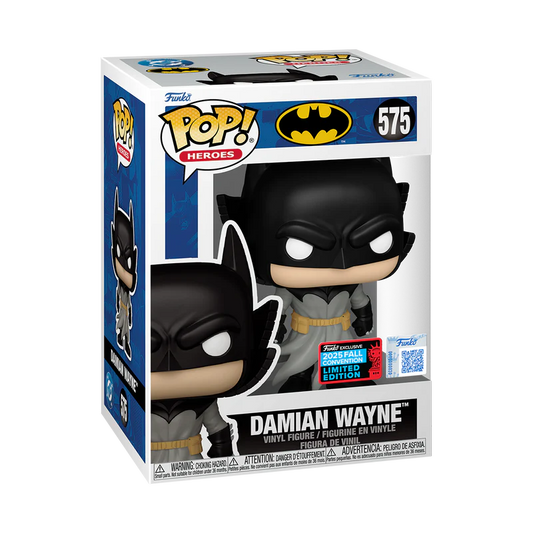 Funko Pop! Heroes: Batman - Damian Wayne #575 [Shared Convention Sticker 2025 NYCC]