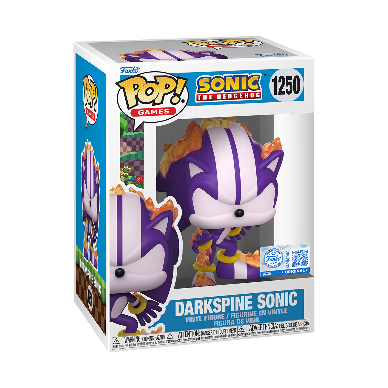 Funko Pop! Games: Sonic The Hedgehog - Shadow with Wings / Darkspine Sonic / Shadow On Dark Rider *PREORDER*