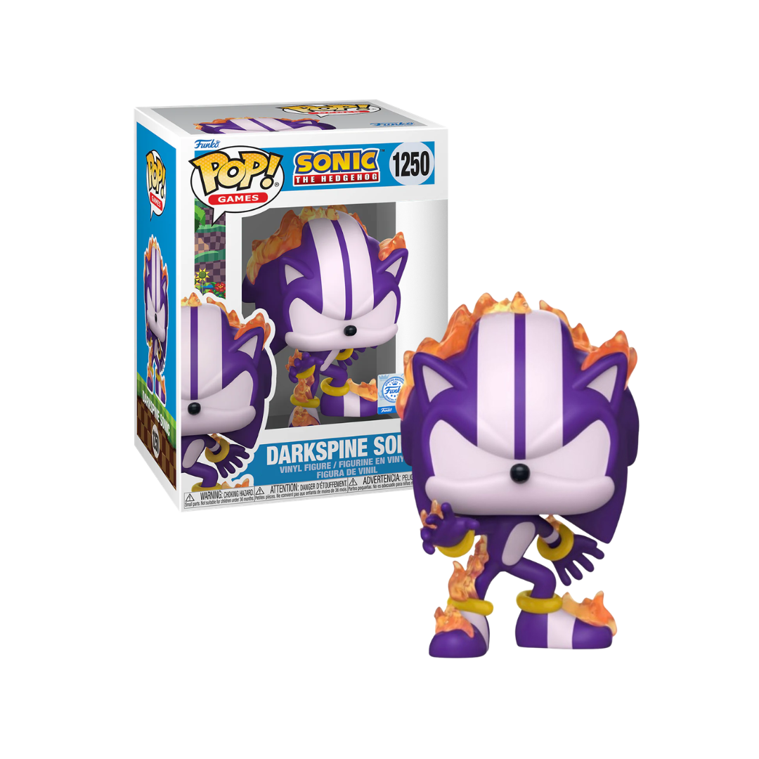 Funko Pop! Games: Sonic The Hedgehog - Shadow with Wings / Darkspine Sonic / Shadow On Dark Rider *PREORDER*