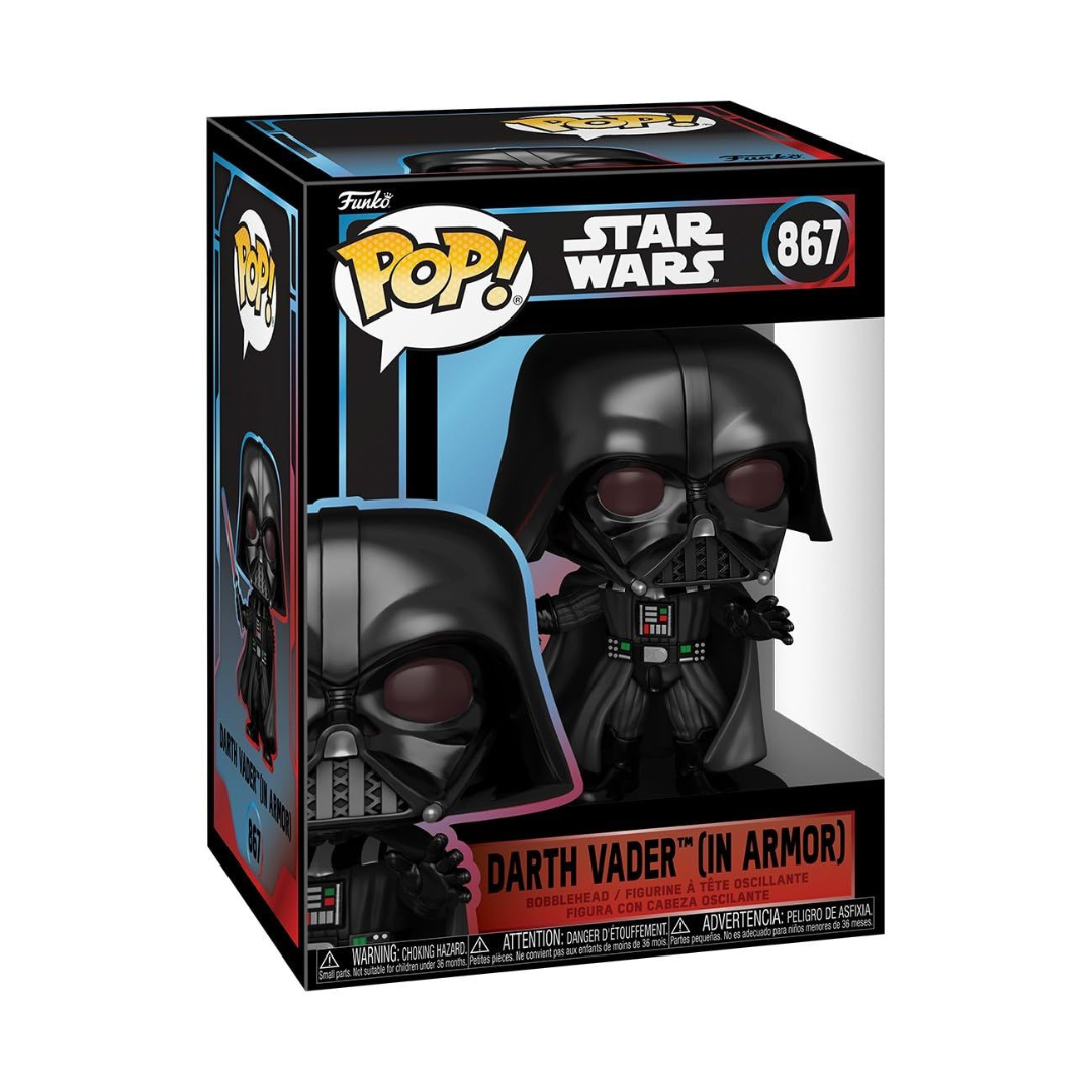 Funko Pop! Star Wars - Anakin (Padawan) / Anakin (Jedi General) / Darth Vader (Unarmored) / Darth Vader (In Armor) *PREORDER*