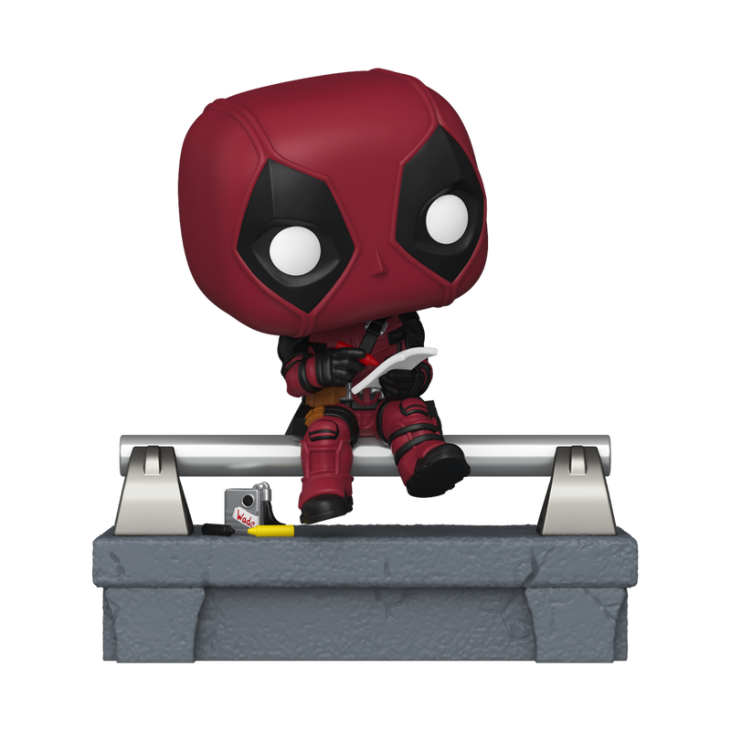 Funko Pop! Marvel: Deadpool (Legacy Collection) - Deluxe! Deadpool On Bridge / Wade Wilson / Deadpool (X-Men Trainee) / Deadpool with Claws
