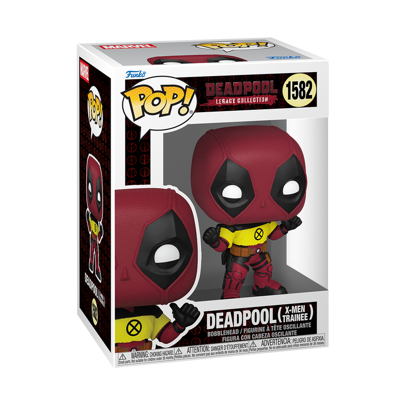 Funko Pop! Marvel: Deadpool (Legacy Collection) - Deluxe! Deadpool On Bridge / Wade Wilson / Deadpool (X-Men Trainee) / Deadpool with Claws