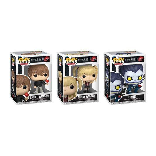 Funko Pop! Anime: Death Note (Refresh) - Light Yagami / Misa Amane / Ryuk *PREORDER*