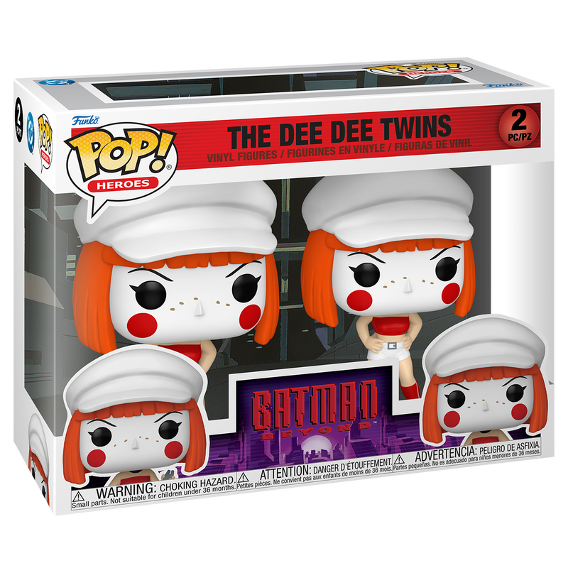 Funko Pop! DC: Batman Beyond - Terry McGinnis with Ace / Joker with Gun / The Dee Dee Twins *PREORDER*