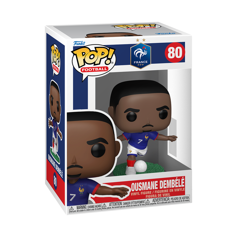Funko Pop! Sports: Soccer (French Football Federation) - Eduardo Camavinga / Kylian Mbappe / Mike Maignan / Ousmane Dembele / Jules Kounde *PREORDER*