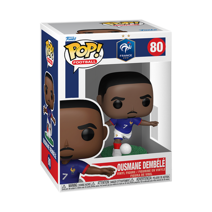 Funko Pop! Sports: Soccer (French Football Federation) - Eduardo Camavinga / Kylian Mbappe / Mike Maignan / Ousmane Dembele / Jules Kounde *PREORDER*
