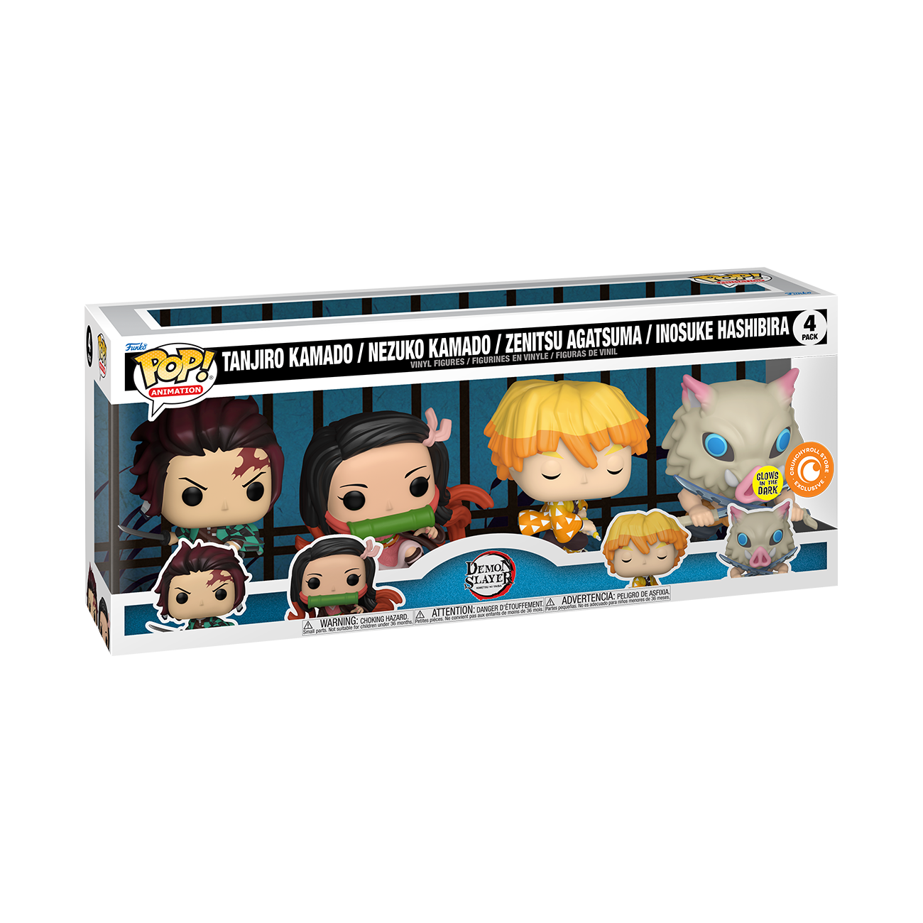 Funko POP! Demon Slayer 4 Pack [Crunchyroll Exclusive]