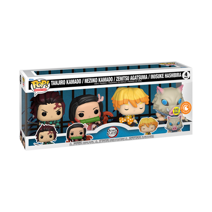 Funko POP! Demon Slayer 4 Pack [Crunchyroll Exclusive]