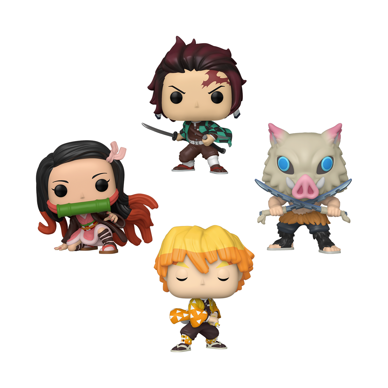 Funko POP! Demon Slayer 4 Pack [Crunchyroll Exclusive]