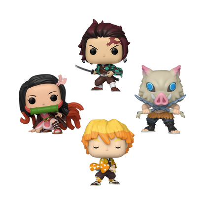 Funko POP! Demon Slayer 4 Pack [Crunchyroll Exclusive]