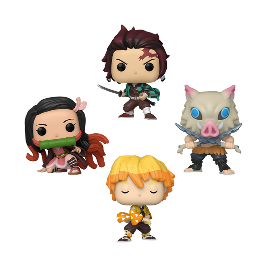 Funko POP! Demon Slayer 4 Pack [Crunchyroll Exclusive]