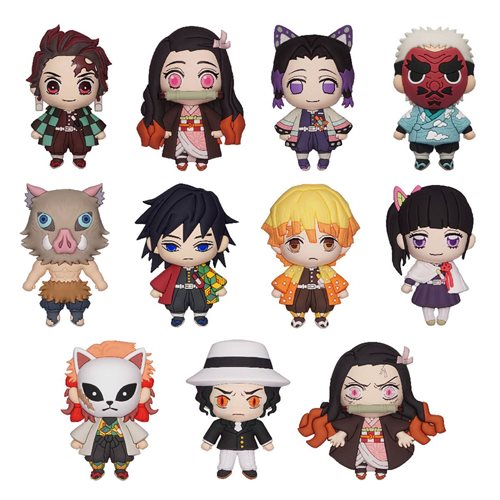 Demon Slayer Series 1 3D Foam MYSTERY Bag Clip