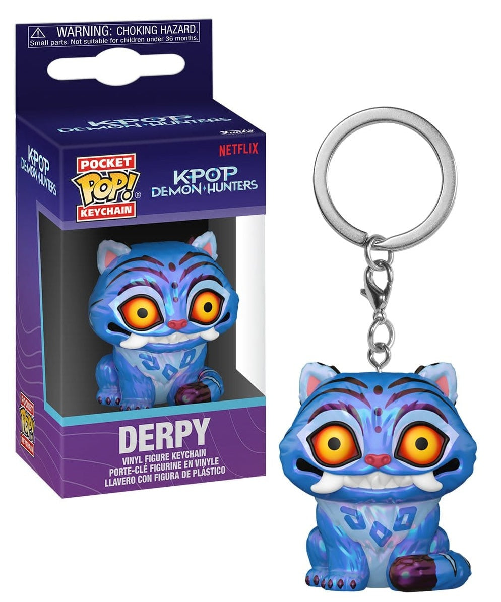 Funko Pop! Movies: K-Pop Demon Hunters - Derpy Pocket Pop! Keychain