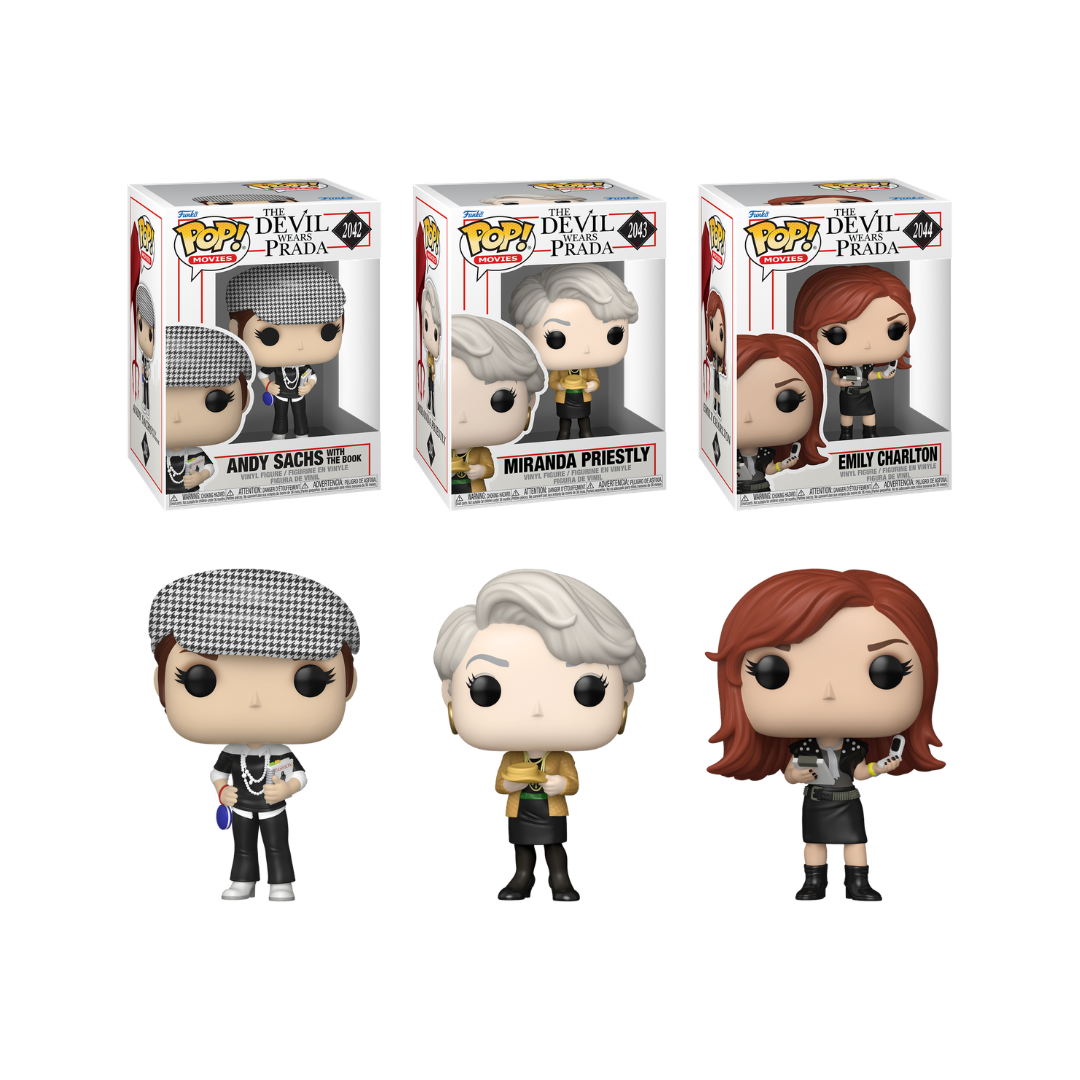 Funko Pop! Movies: Devil Wears Prada - Andy Sachs / Miranda Priestly / Emily Charlton *PREORDER*