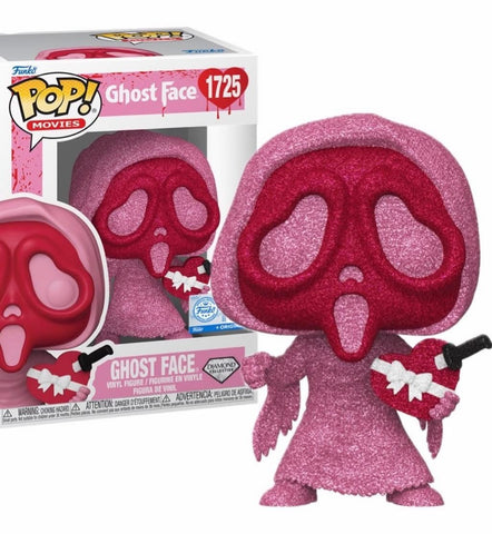Funko Pop! Movies: Scream - Ghost Face (Valentine - Diamond) #1725 [Funko Special Edition] *PREORDER*