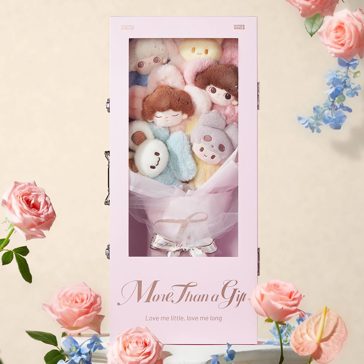 popmart DIMOO ブーケボックス ぬいぐるみギフト Popmart: Dimoo - More Than A Gift Plush Bouquet Box – MyPops.ca