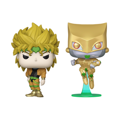 Funko Pop! Anime: Jojo's Bizarre Adventure - Dio & The World 2pk / Jotaro Kujo & Star Platinum 2pk *PREORDER*