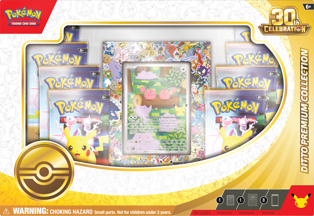 Pokemon TCG: 30th Celebration - Ditto Premium Collection Box Set *PREORDER*