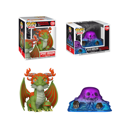 Funko Pop! Games: Dungeons & Dragons - Super 6" Spirit Dragon / Premium! Blob Of Annihilation *PREORDER*