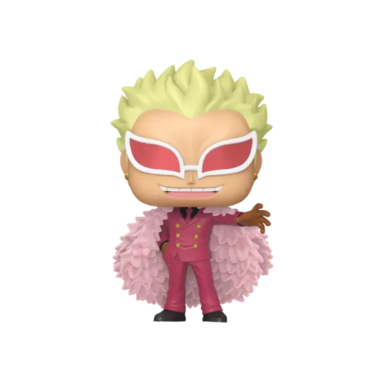 Funko Pop! Anime: One Piece - Donquixote (Flocked) #2327 [2026 Shared Summer Convention Exclusive] *PREORDER*