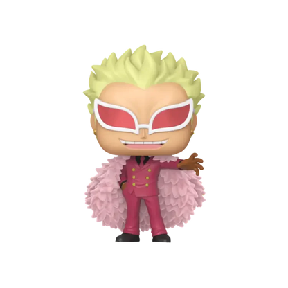 Funko Pop! Anime: One Piece - Donquixote (Flocked) #2327 [2026 Shared Summer Convention Exclusive] *PREORDER*