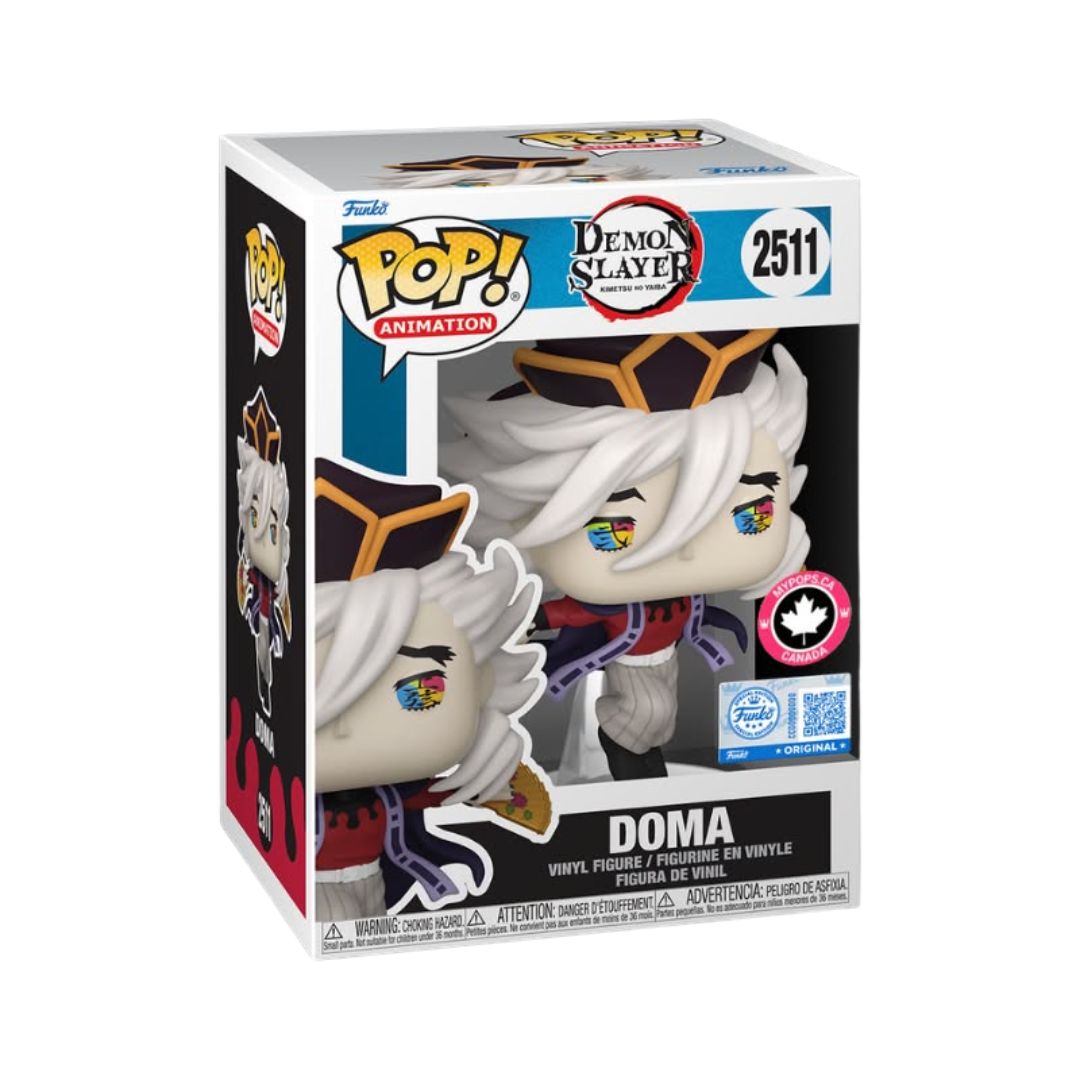 Funko Pop! Anime: Demon Slayer - Doma #2511 [MyPops Canada Exclusive] *PREORDER*