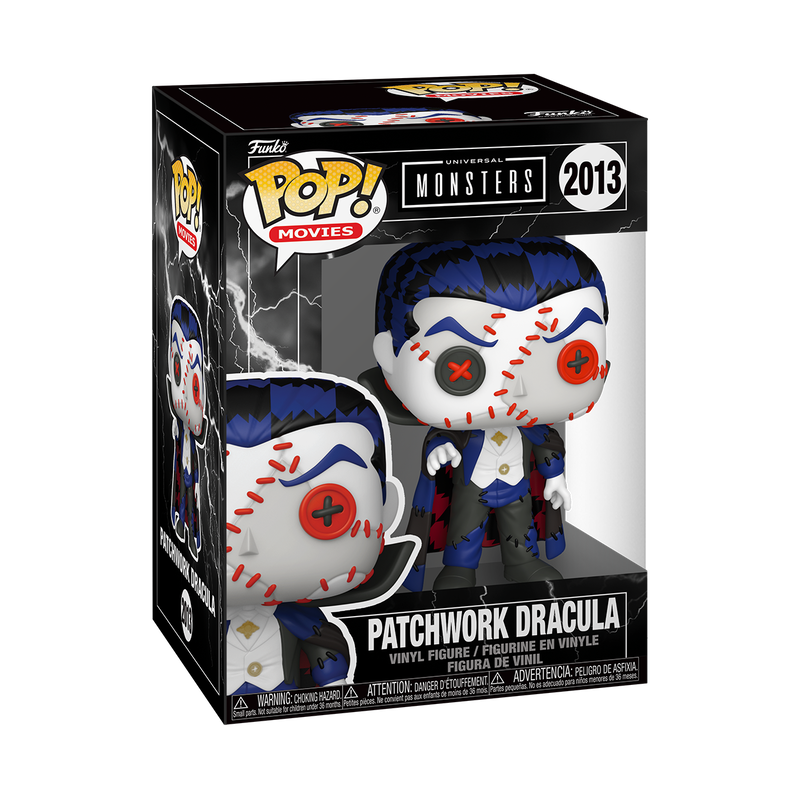 Funko Pop! Movies: Universal Monsters (Patchwork) - Invisible Man / Dracula / Bride / Frankenstein *PREORDER*