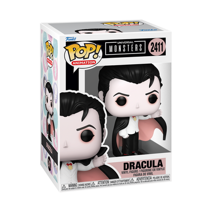 Funko Pop! Animation: Universal Monsters (Anime) - Invisible Man / Dracula / Bride Of Frankenstein / Frankenstein