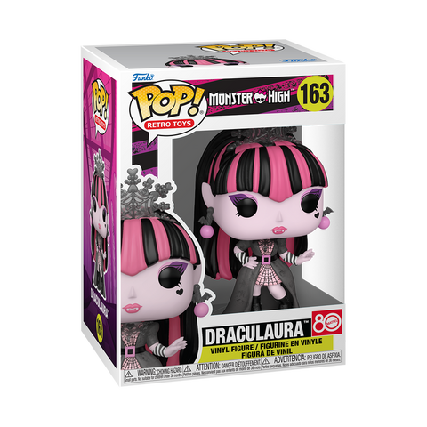 Funko Pop! Retro Toys: Monster High - Draculaura (Howliday Outfit) #163 *PREORDER*