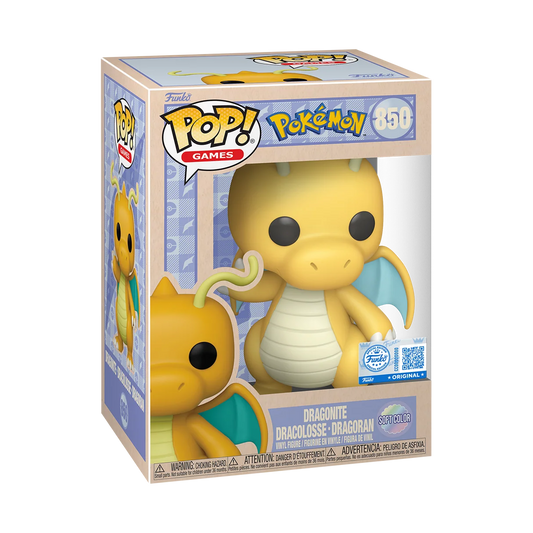 Funko Pop! Games: Pokemon - Dragonite (Soft Color) #850 [Funko Special Edition - Hot Topic Exclusive]