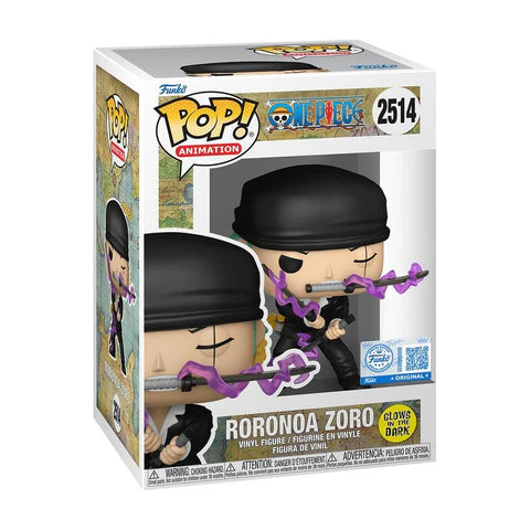 Funko Pop! Anime: One Piece - Saul / Oars / Demonio Fleur / Zoro (Dressrosa) / Zoro (Kid) / Momonosuke *PREORDER*