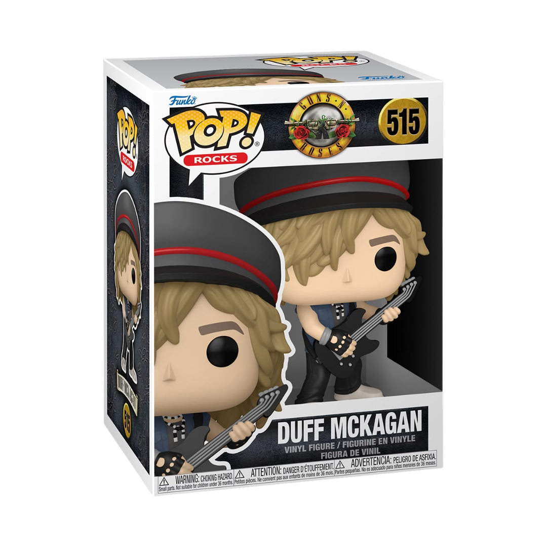 Funko Pop! Rocks: Guns N' Roses - Slash / Axl Rose / Duff McKagan *PREORDER*