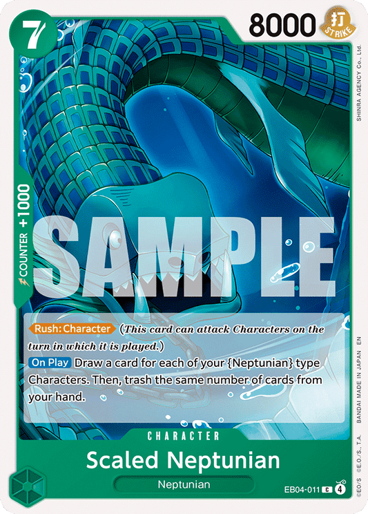 One Piece TCG - Scaled Neptunian EB04-11