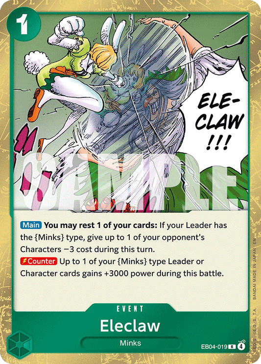 One Piece TCG - Eleclaw EB04-19