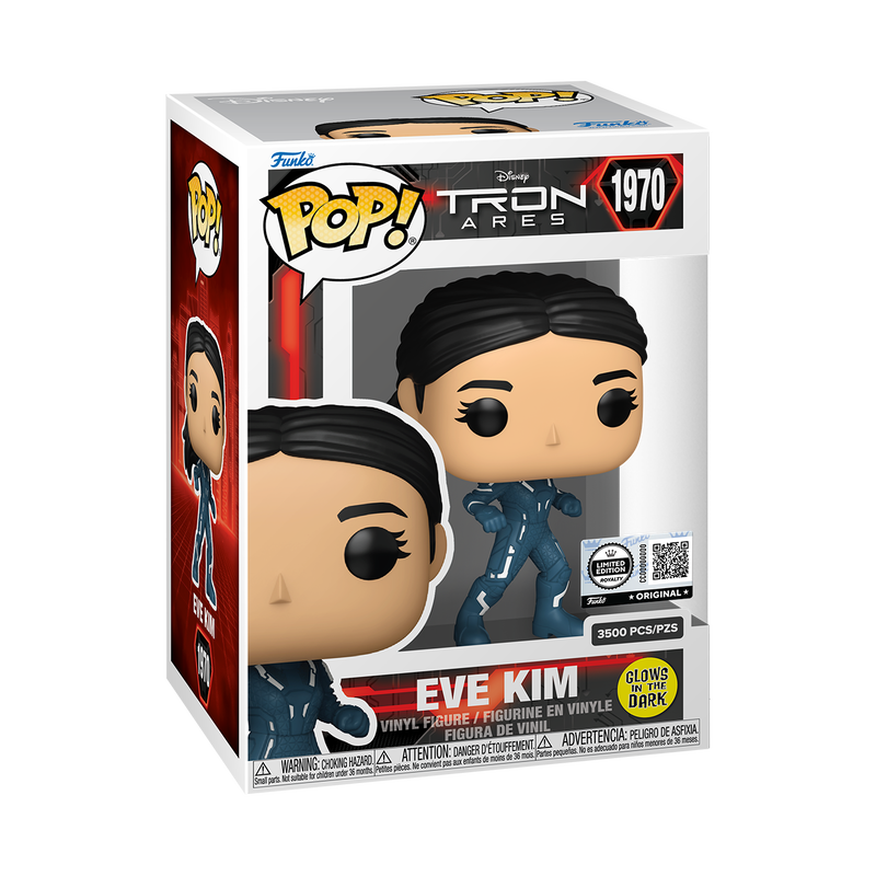 Funko Pop! Tron Ares - Eve Kim (Glow-in-the-Dark) #1970 [Funko Limited Edition 3,500pcs]