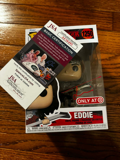 Funko Pop! Television: Stranger Things - Eddie #1250 [Target Exclusive - SIGNED BY JOSEPH QUINN]