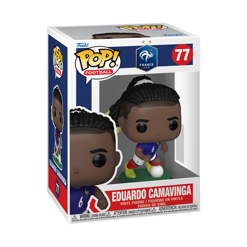 Funko Pop! Sports: Soccer (French Football Federation) - Eduardo Camavinga / Kylian Mbappe / Mike Maignan / Ousmane Dembele / Jules Kounde *PREORDER*