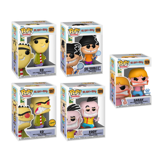 Funko Pop! Animation: Ed, Edd N' Eddy - Ed / Edd "Double D" / Eddy / Sarah [Funko Shop Exclusive]