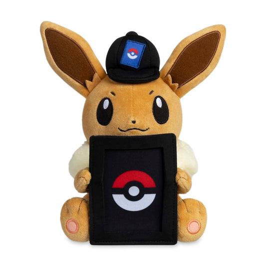 Pokemon TCG - Eevee Card-Display Plush