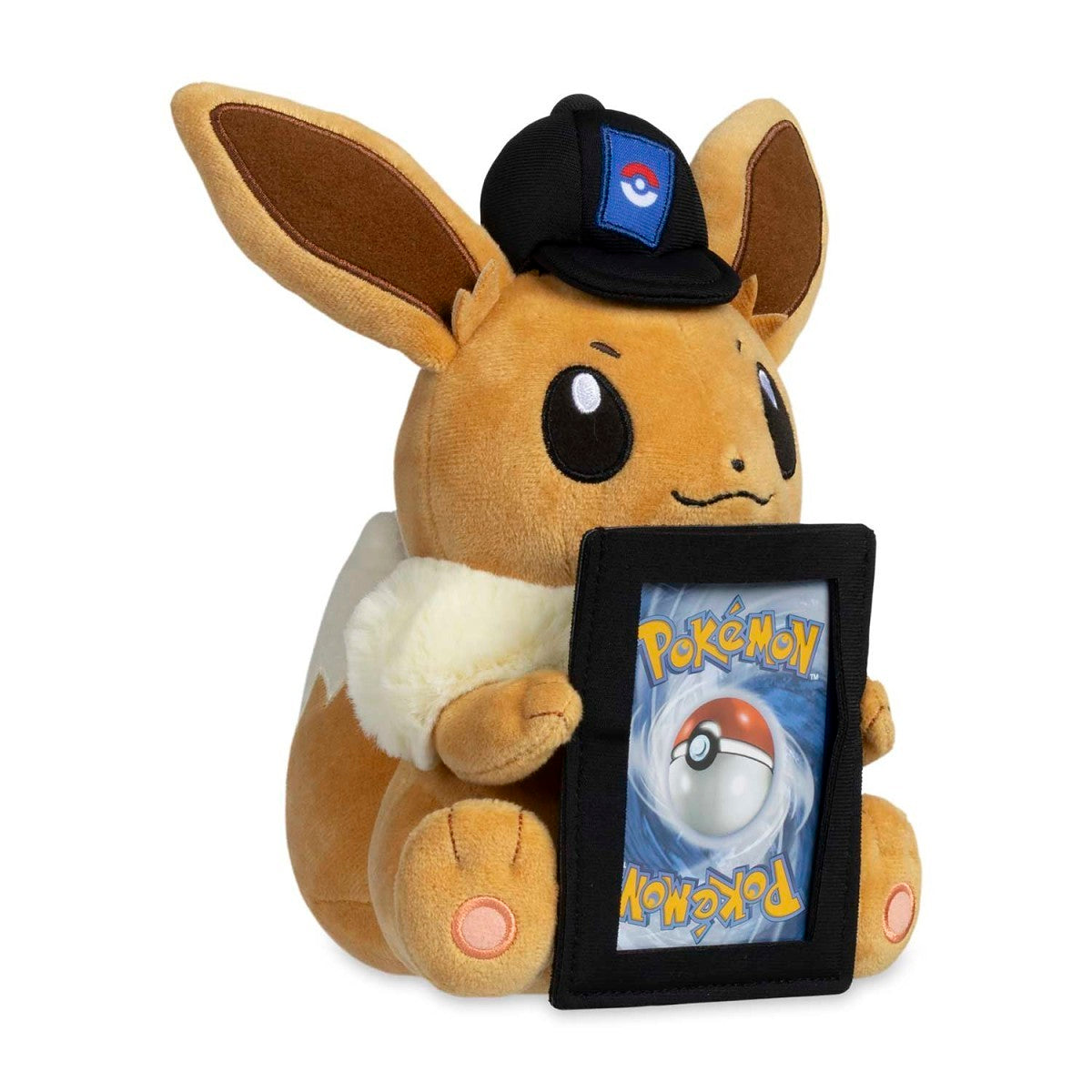 Pokemon TCG - Eevee Card-Display Plush