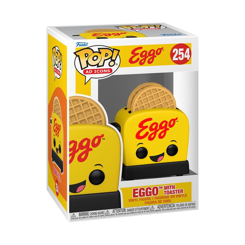 Funko Pop! Ad Icons: Eggo - Eggo Waffle with Toaster #254