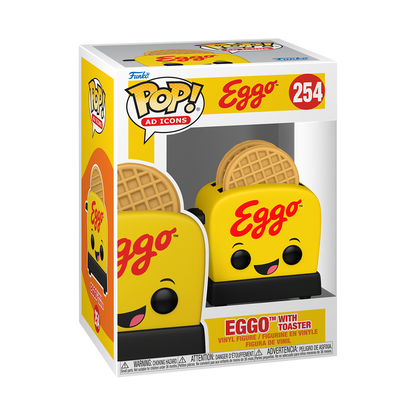 Funko Pop! Ad Icons: Eggo - Eggo Waffle with Toaster #254