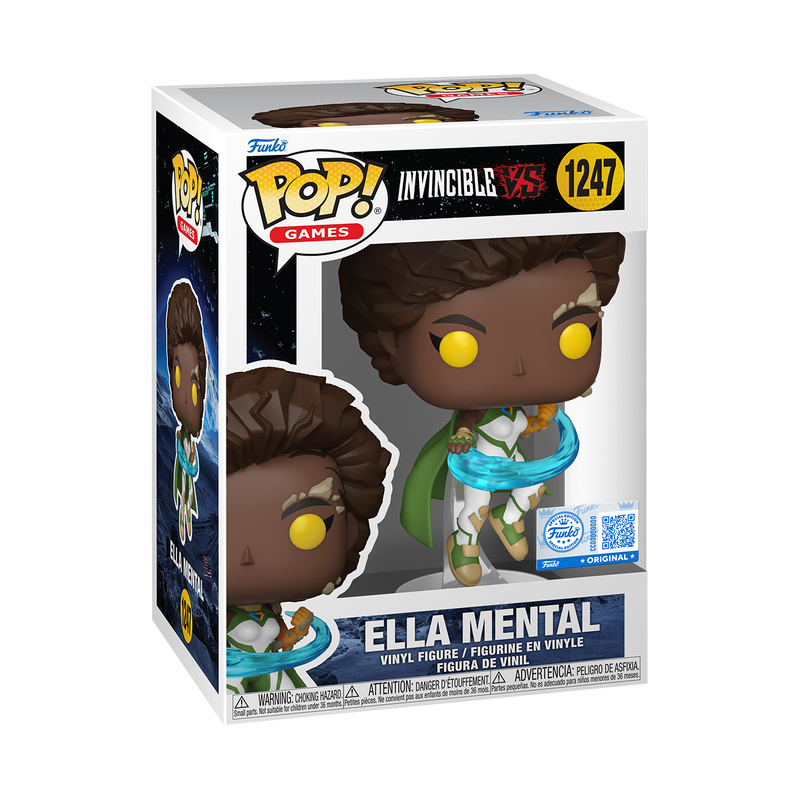 Funko Pop! Games: Invincible VS - Invincible (Flying Kick) / Ella Mental *PREORDER*